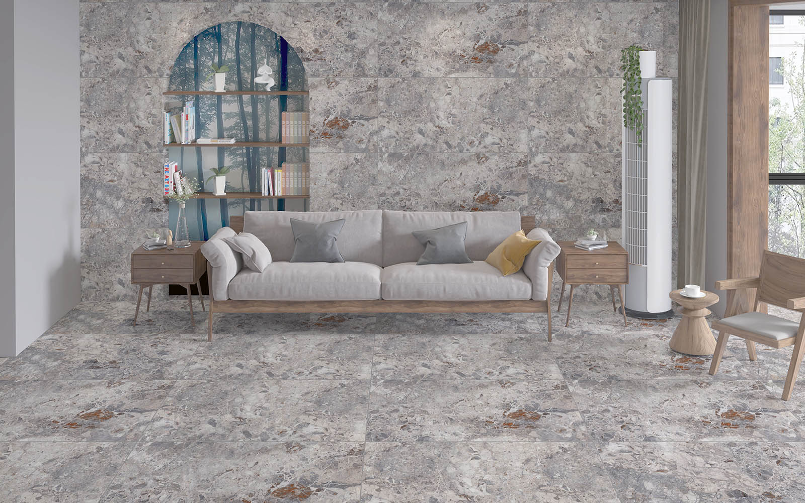 New Breccia Grey