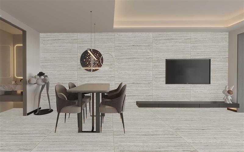 Travertino Silver